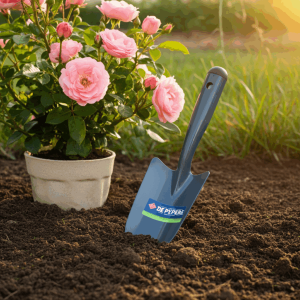 Pelle à main De Pypere en métal, 30 cm - idéale pour un jardinage de précision