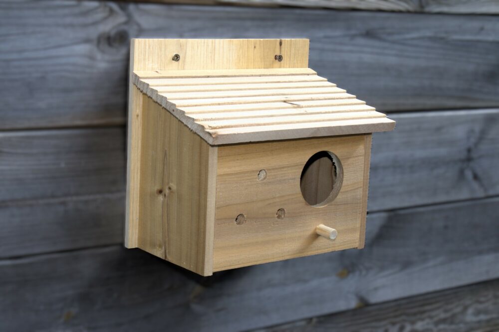 Nichoir en bois 24x15x22 cm