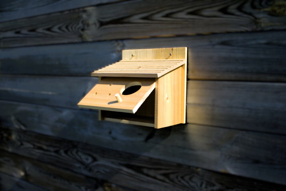 Nichoir en bois 24x15x22 cm